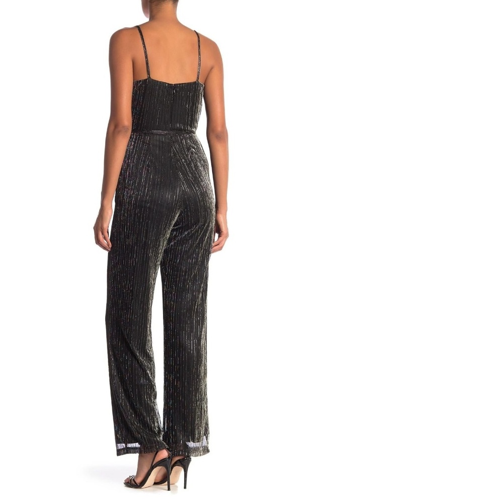 Laundry by Shelli Segal Rainbow Metallic Jumpsuit - Picture 2 of 8